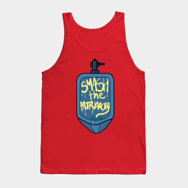 Smash The Patriarchy Tank Top by RawChromeDesign